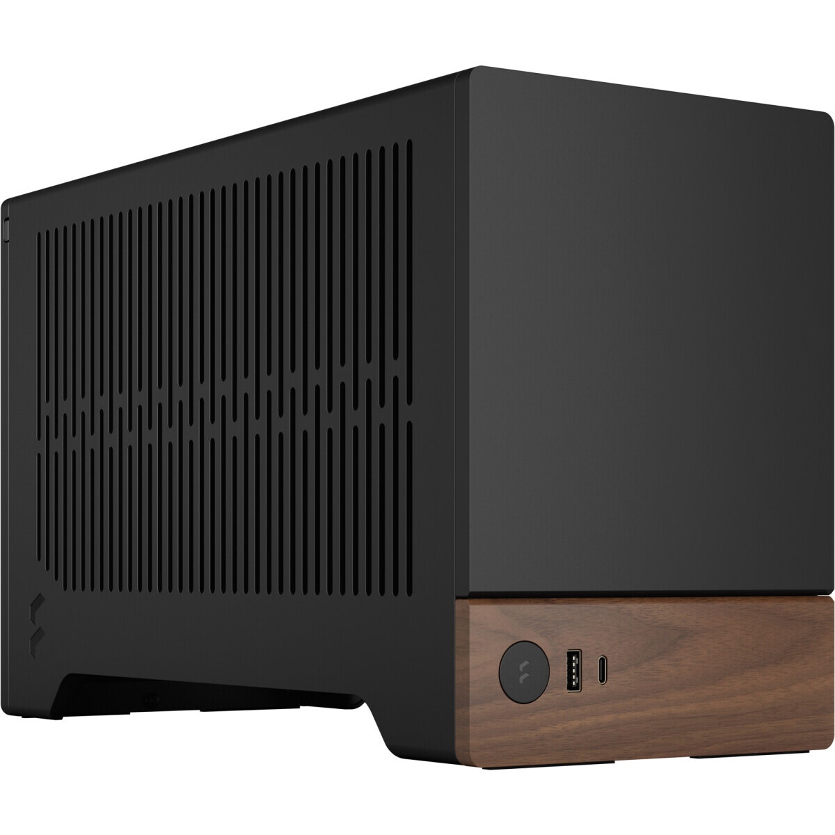 Корпус без блока питания Fractal Design Terra, Mini-Tower, no fans, 1xUSB-A 3.0 + 1xUSB 3.2 Type-C,