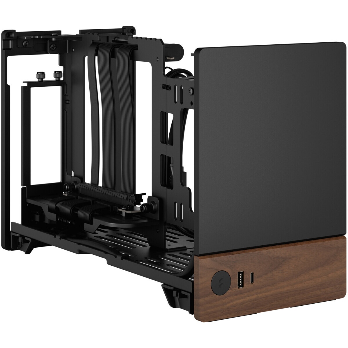 Корпус без блока питания Fractal Design Terra, Mini-Tower, no fans, 1xUSB-A 3.0 + 1xUSB 3.2 Type-C,