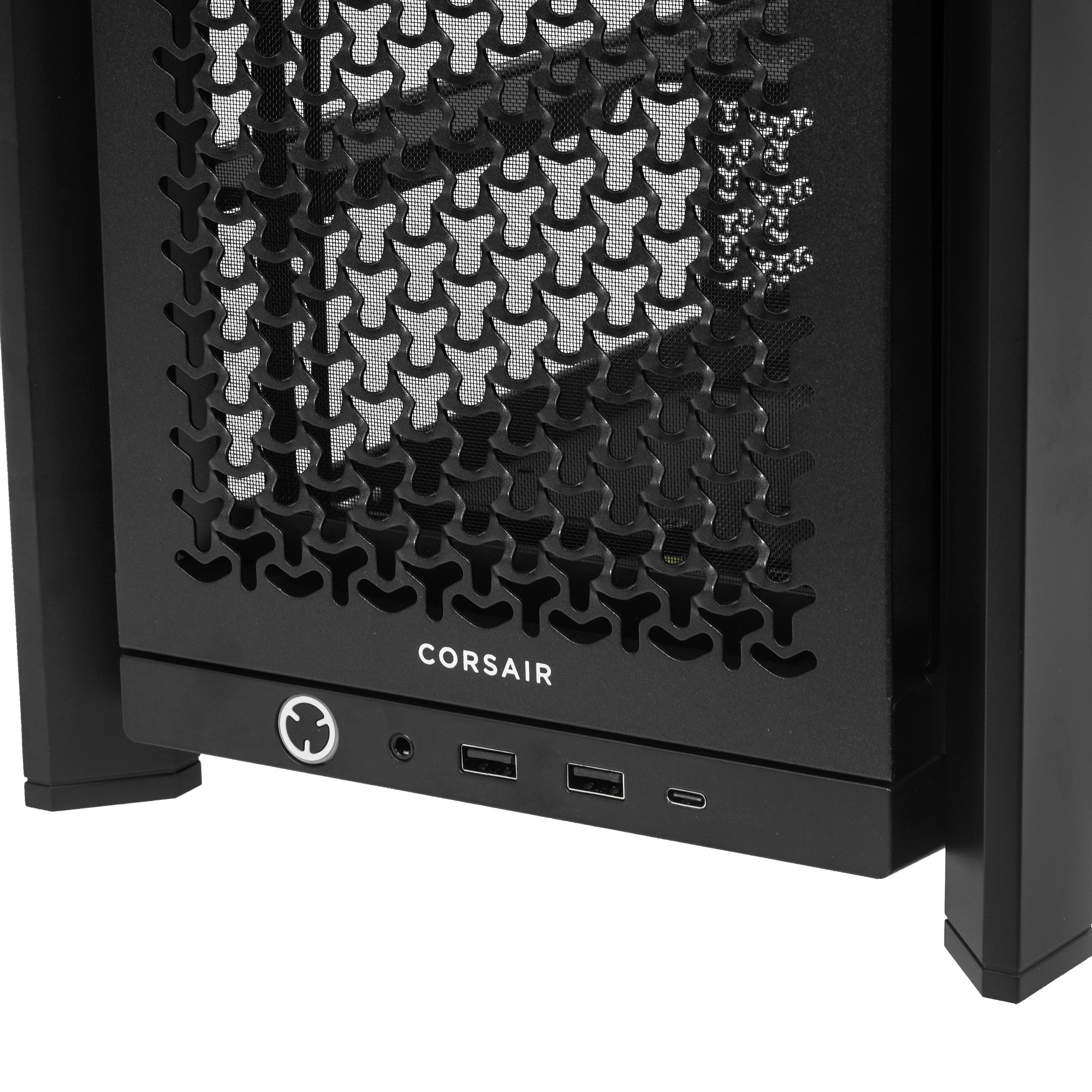 Корпус без блока питания Corsair Frame 4000D, Midi-Tower, TG, no fan, 2xUSB-A 3.2, 1xUSB 3.2 Type-C,