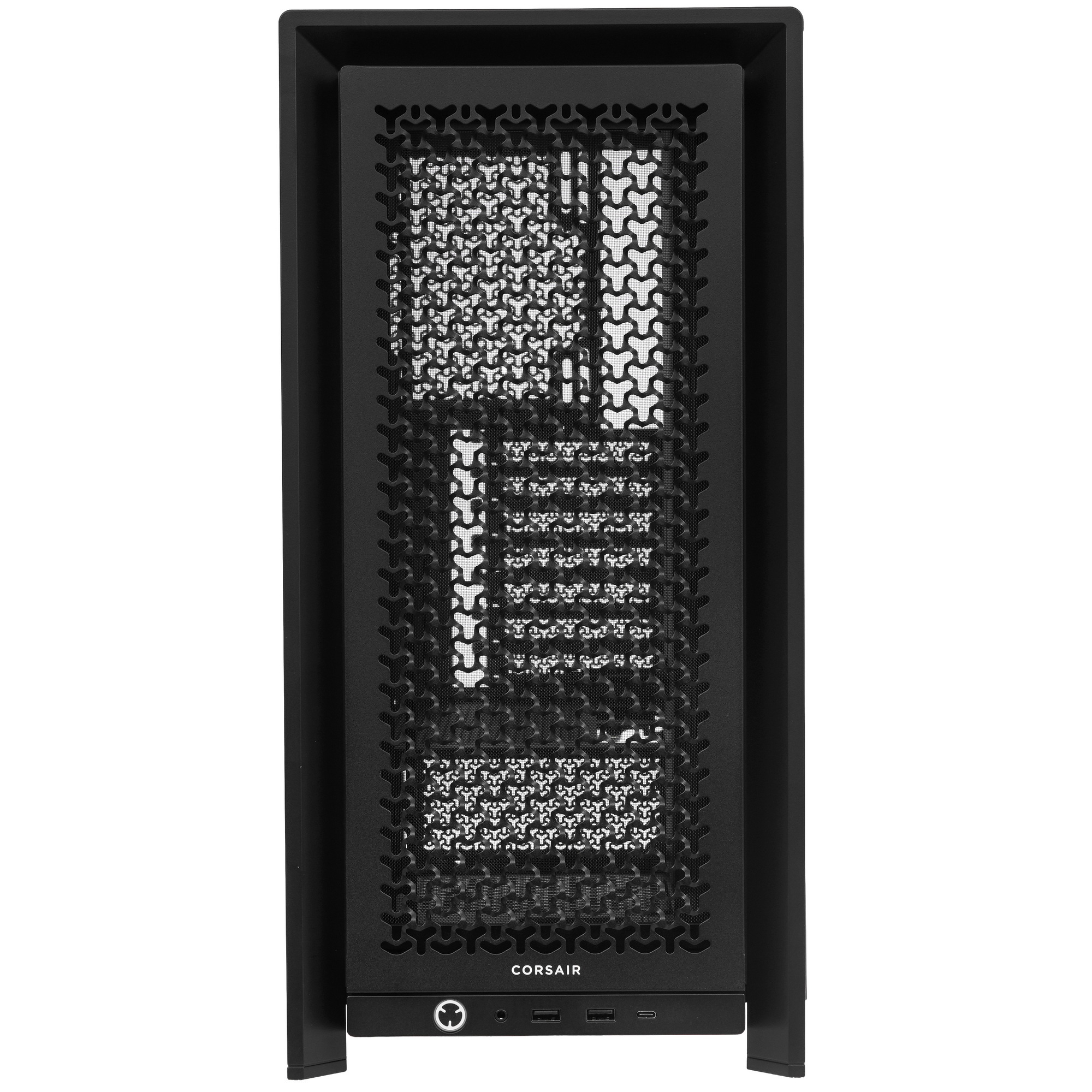 Корпус без блока питания Corsair Frame 4000D, Midi-Tower, TG, no fan, 2xUSB-A 3.2, 1xUSB 3.2 Type-C,