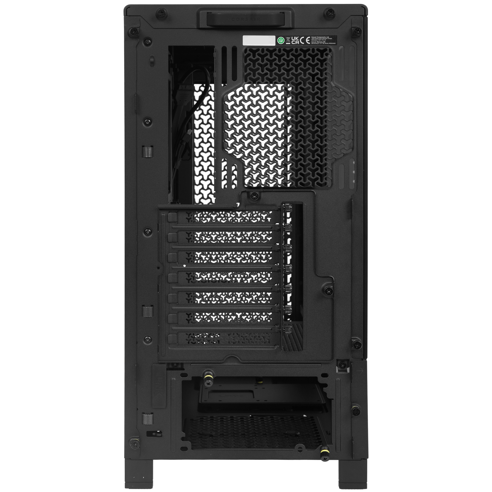 Корпус без блока питания Corsair Frame 4000D, Midi-Tower, TG, no fan, 2xUSB-A 3.2, 1xUSB 3.2 Type-C,