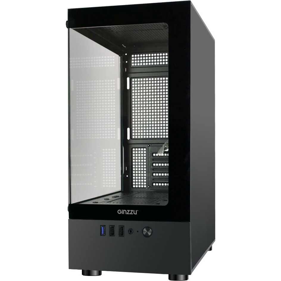 Компьютерный корпус Accord ACC-ZCU2B черный без БП mATX 1x120mm 1xUSB3.0 1xUSB3.1 audio
