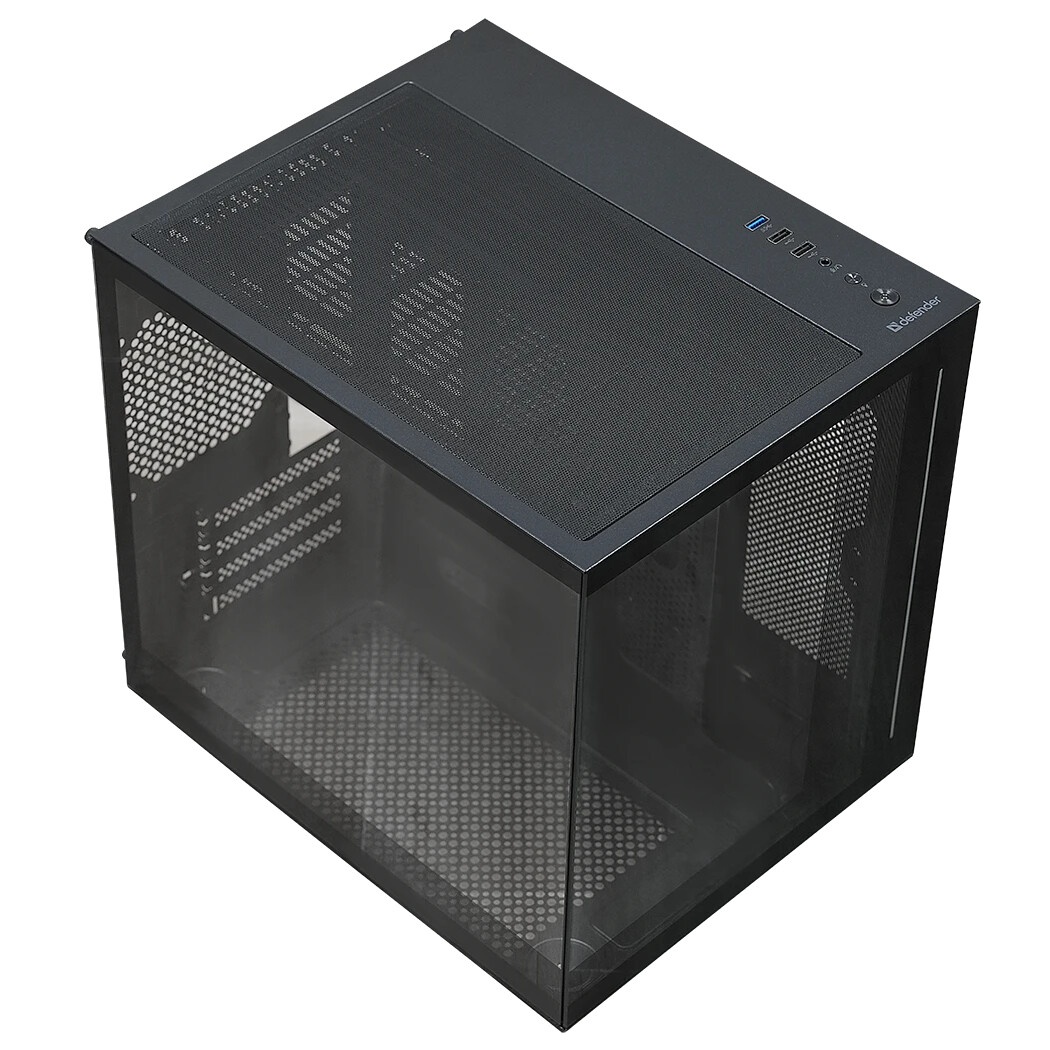 Компьютерный корпус Accord ACC-ZCU2B черный без БП mATX 1x120mm 1xUSB3.0 1xUSB3.1 audio