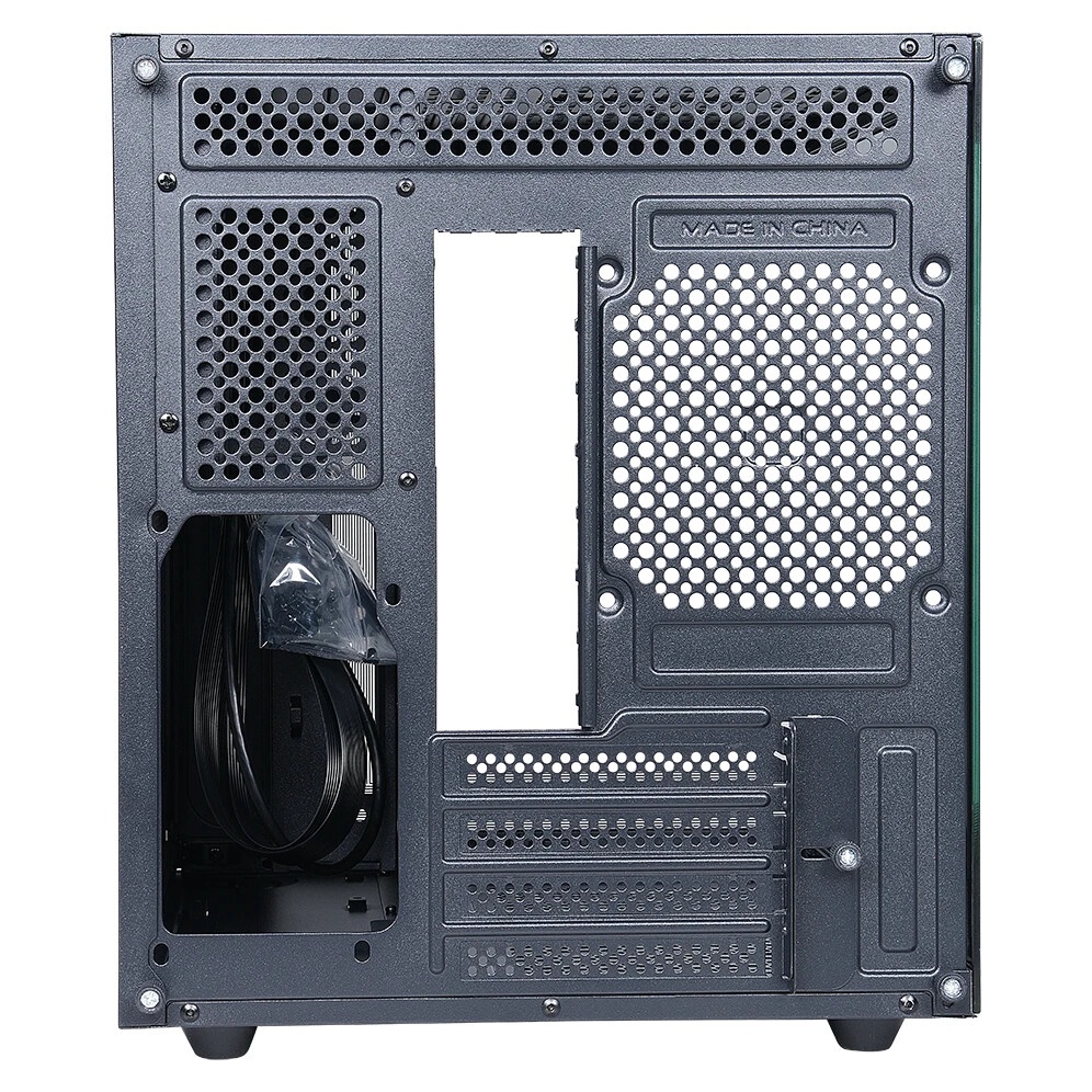 Компьютерный корпус Accord ACC-ZCU2B черный без БП mATX 1x120mm 1xUSB3.0 1xUSB3.1 audio