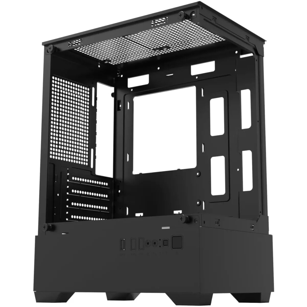 Компьютерный корпус Accord ACC-ZCU2B черный без БП mATX 1x120mm 1xUSB3.0 1xUSB3.1 audio