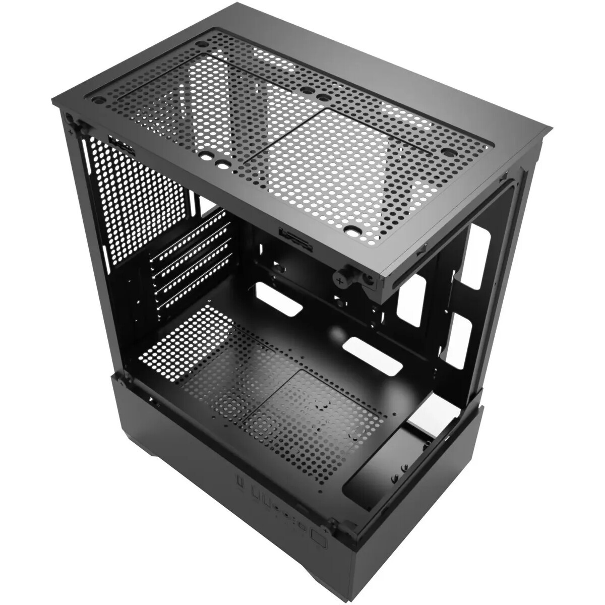 Компьютерный корпус Accord ACC-ZCU2B черный без БП mATX 1x120mm 1xUSB3.0 1xUSB3.1 audio