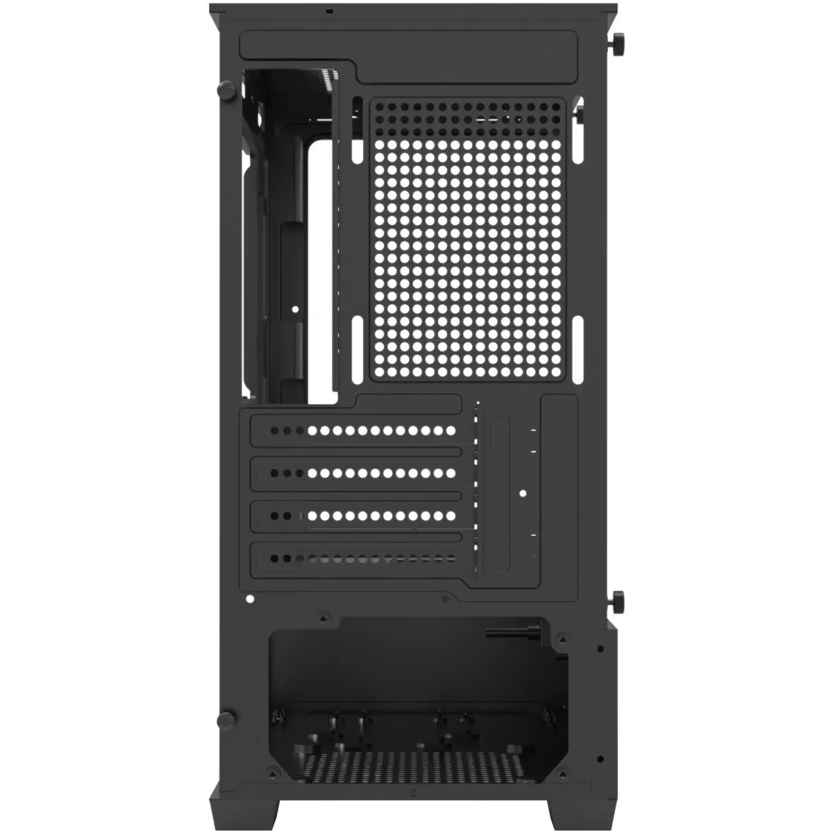 Компьютерный корпус Accord ACC-ZCU2B черный без БП mATX 1x120mm 1xUSB3.0 1xUSB3.1 audio