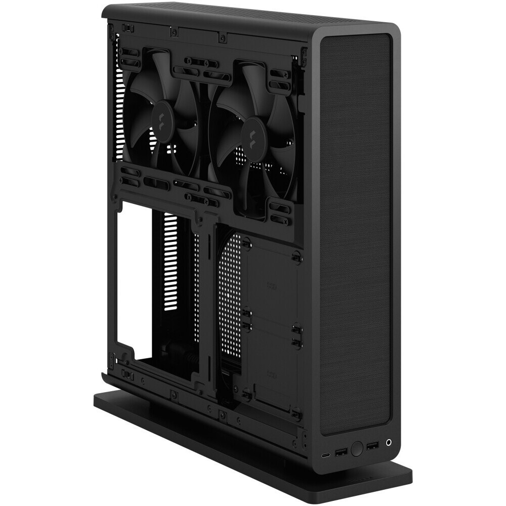 Корпус без блока питания Fractal Design Ridge, 2x140mm, 2xUSB-A 3.2 + 1xUSB 3.2 Type-C, SFX PSU Supp