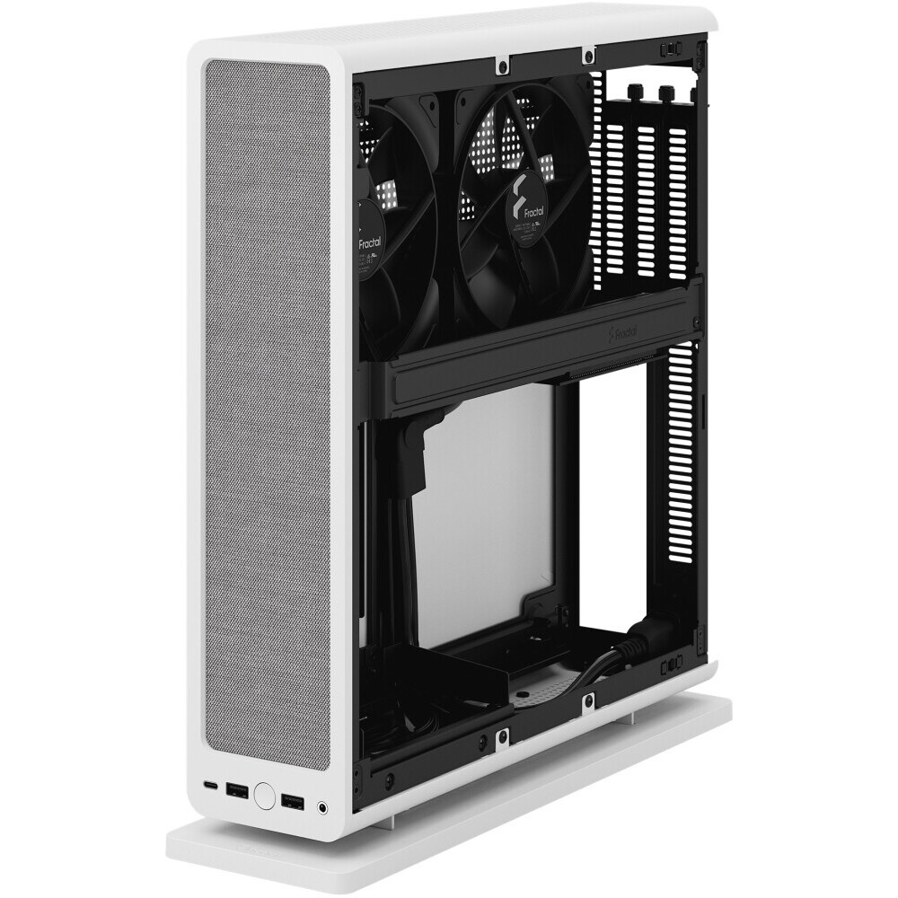 Корпус без блока питания Fractal Design Ridge, 2x140mm, 2xUSB-A 3.2 + 1xUSB 3.2 Type-C, SFX PSU Supp