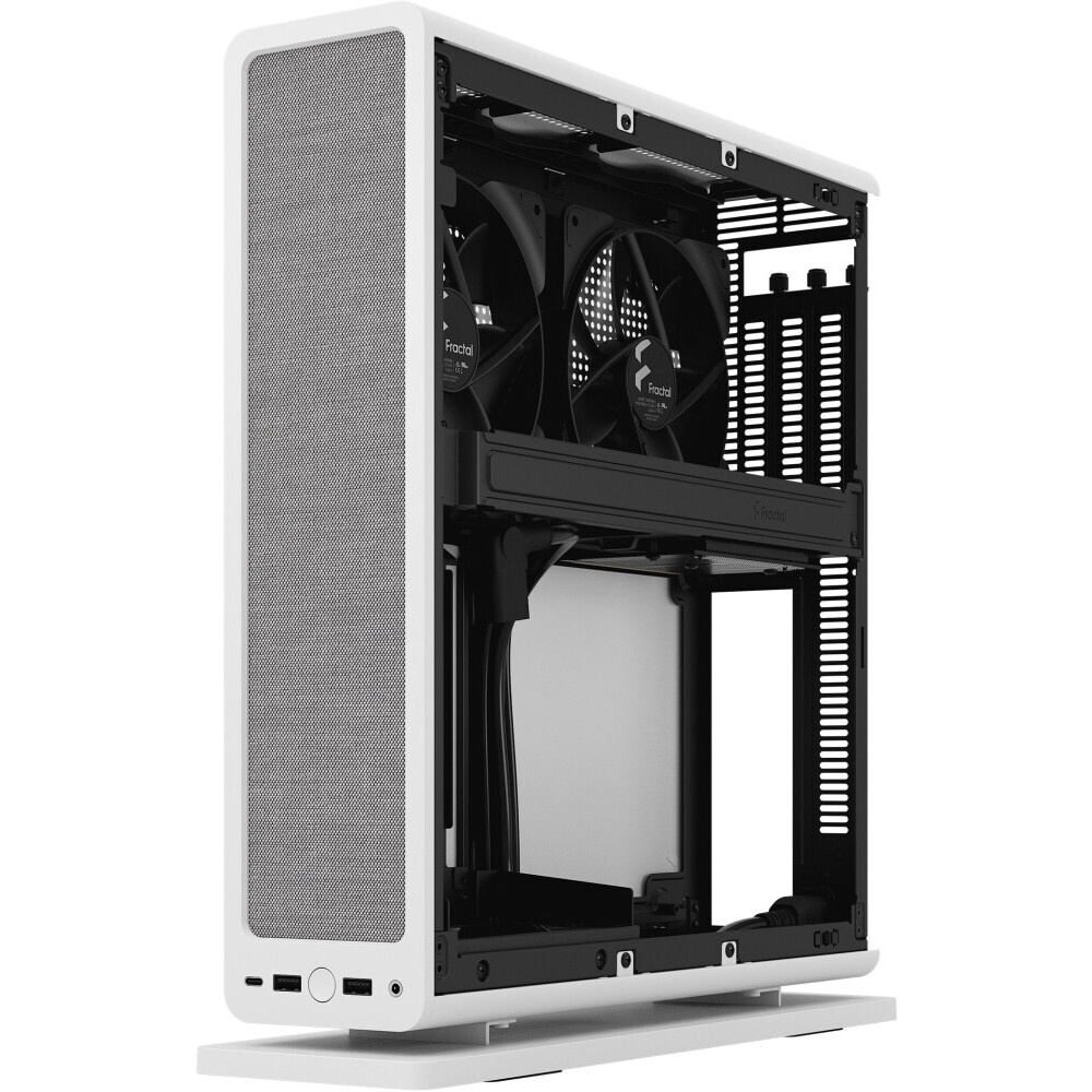 Корпус без блока питания Fractal Design Ridge, 2x140mm, 2xUSB-A 3.2 + 1xUSB 3.2 Type-C, SFX PSU Supp