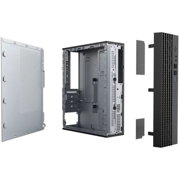 Корпус без блока питания Fractal Design Ridge, 2x140mm, 2xUSB-A 3.2 + 1xUSB 3.2 Type-C, SFX PSU Supp