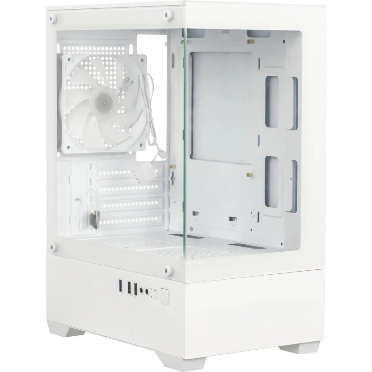 Компьютерный корпус Accord ACC-ZCU2W белый без БП mATX 1x120mm 1xUSB3.0 1xUSB3.1 audio