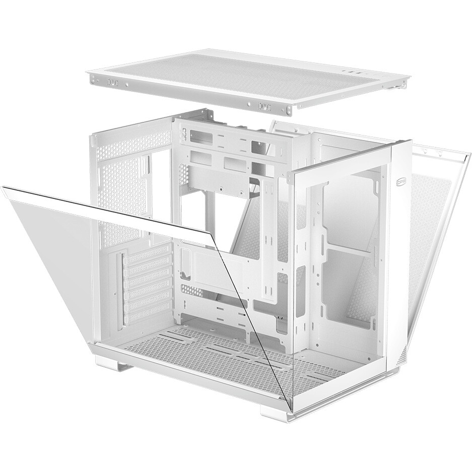 Компьютерный корпус Accord ACC-ZCU2W белый без БП mATX 1x120mm 1xUSB3.0 1xUSB3.1 audio