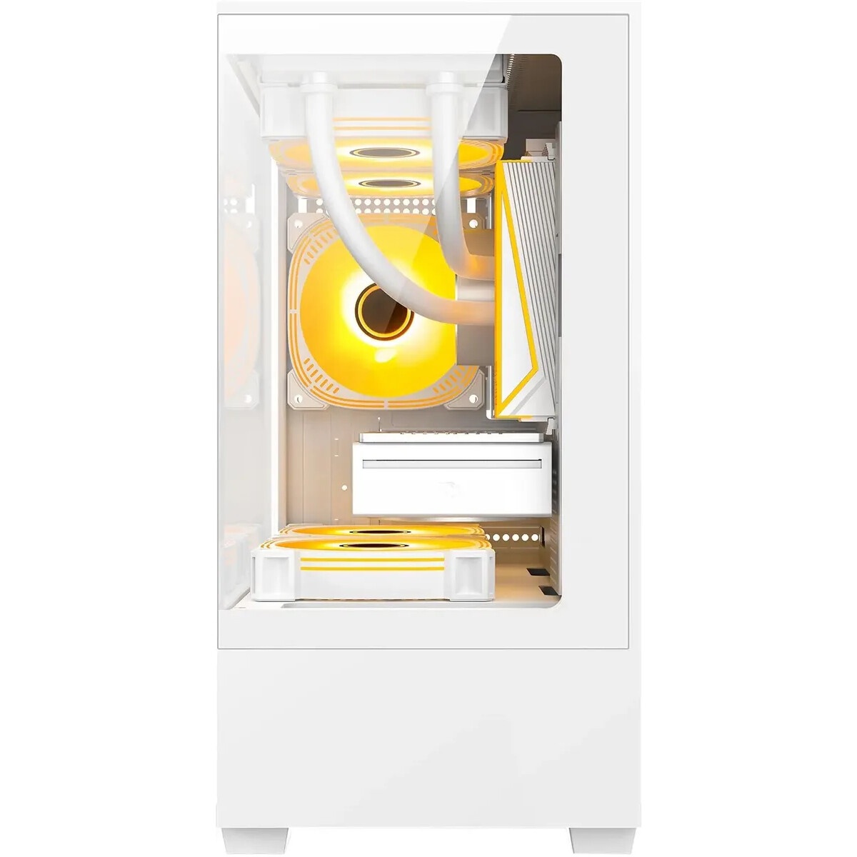 Компьютерный корпус Accord ACC-ZCU2W белый без БП mATX 1x120mm 1xUSB3.0 1xUSB3.1 audio