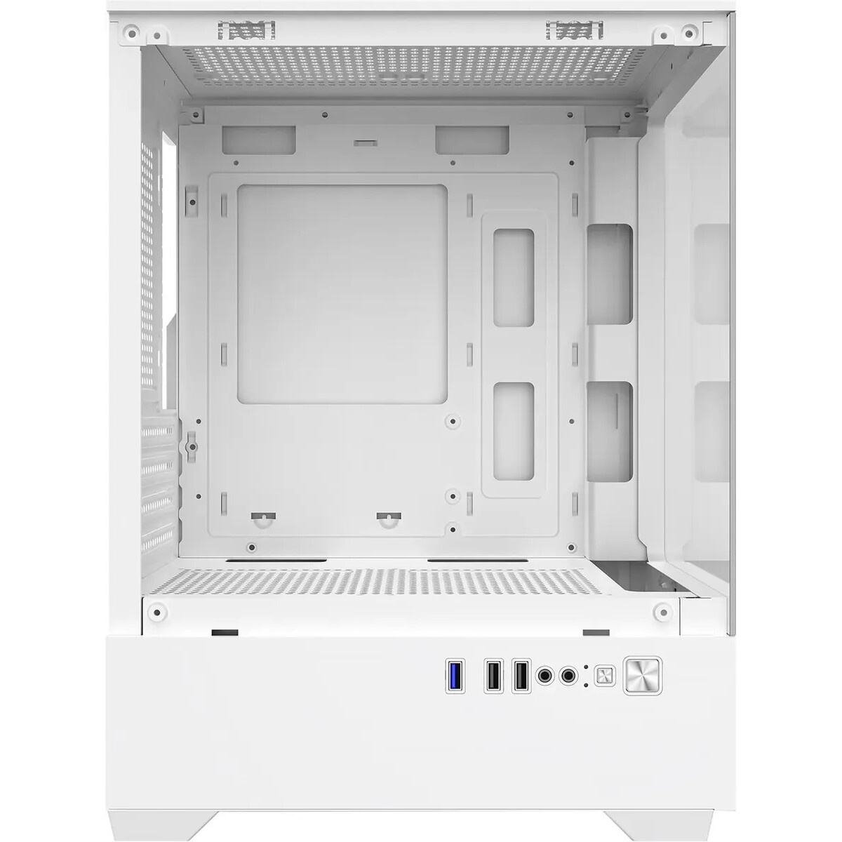 Компьютерный корпус Accord ACC-ZCU2W белый без БП mATX 1x120mm 1xUSB3.0 1xUSB3.1 audio