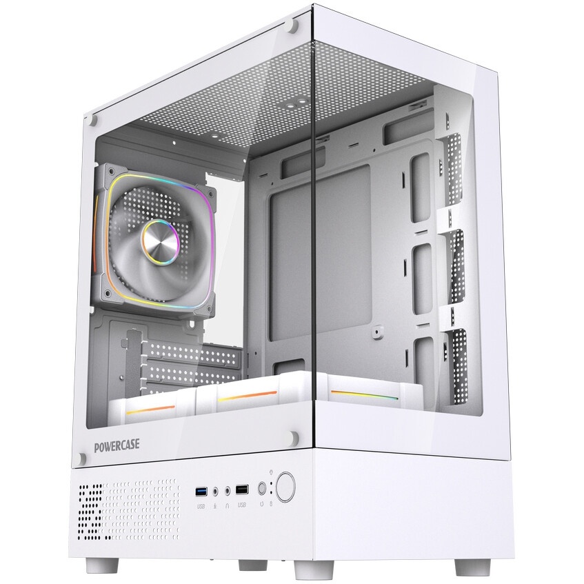 Компьютерный корпус Accord ACC-ZCU2W белый без БП mATX 1x120mm 1xUSB3.0 1xUSB3.1 audio