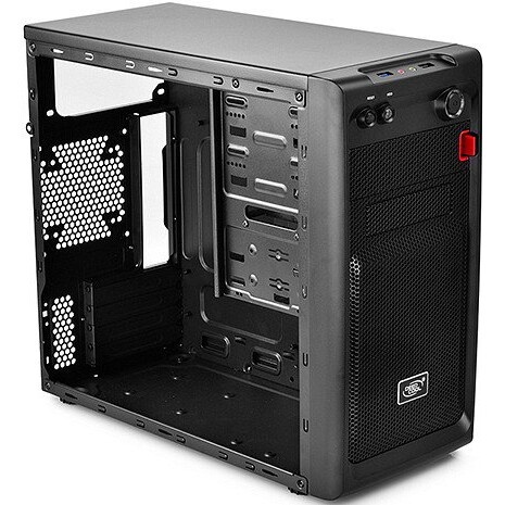 Компьютерный корпус без блока питания Case Foxline FL-702, mATX, 1x5.25EXT, 1x3.5EXT, 2x3.5INT, 2xUS