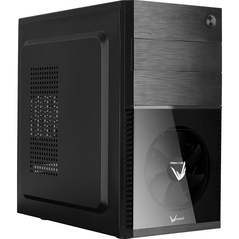 Компьютерный корпус без блока питания Case Foxline FL-702, mATX, 1x5.25EXT, 1x3.5EXT, 2x3.5INT, 2xUS
