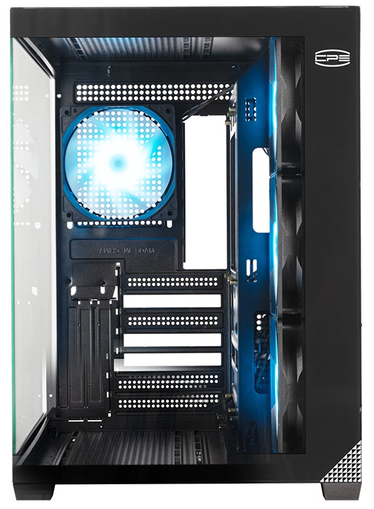 Корпус без блока питания PCCooler C3T700 ARGB BK, Midi-Tower, TG, 4x120mm ARGB, 1xUSB-A 3.0 + 1xUSB-