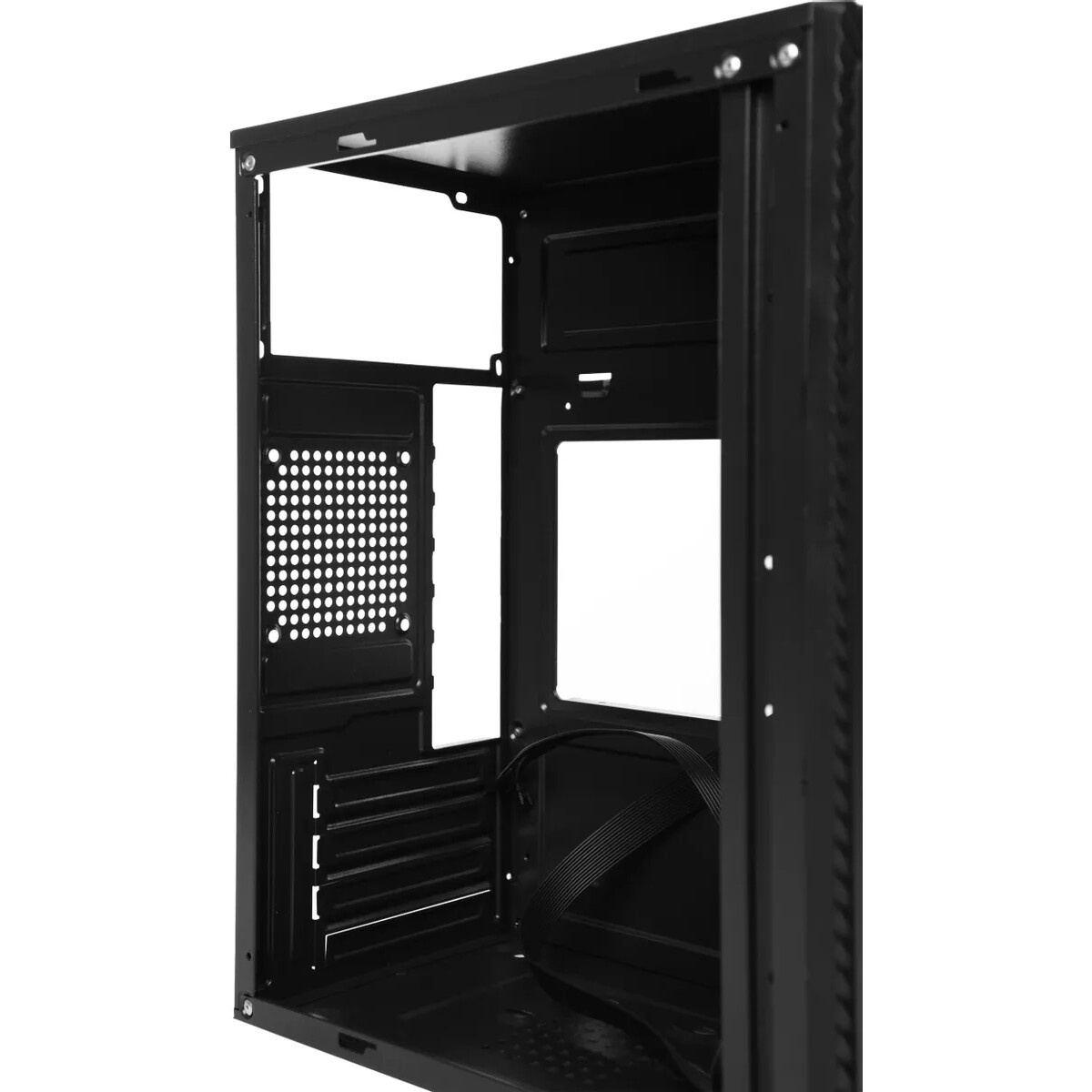 Корпус Accord ACC-M258-01B черный без БП mATX 4x120mm 2xUSB2.0 audio