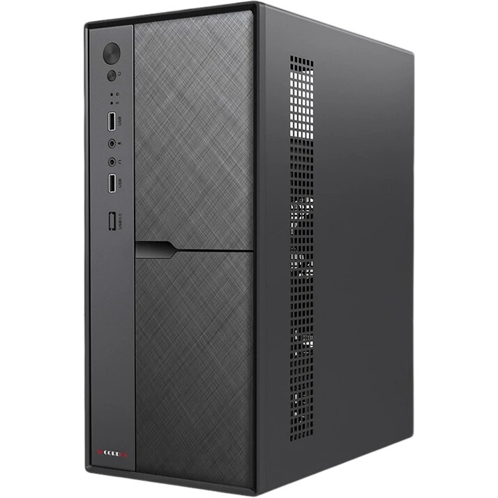 Корпус Accord ACC-M258-01B черный без БП mATX 4x120mm 2xUSB2.0 audio