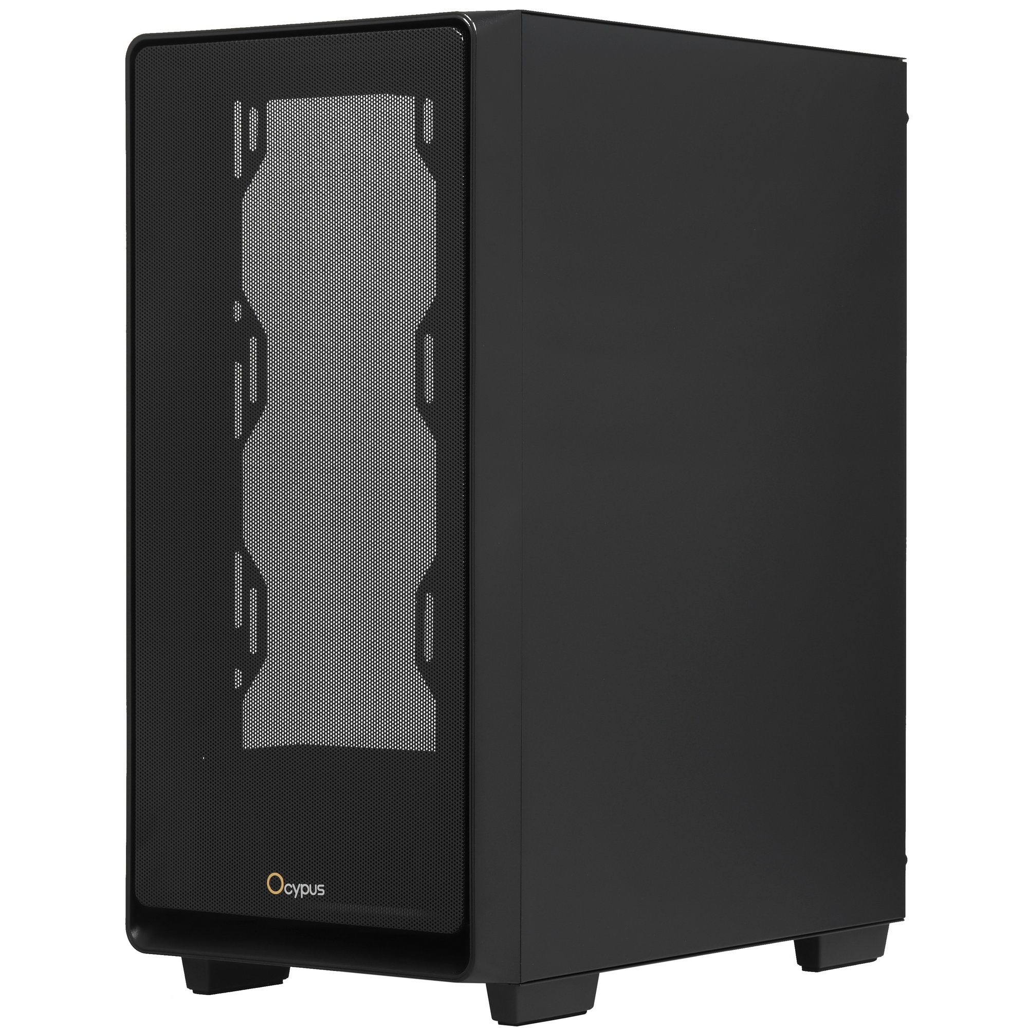 Компьютерный корпус Ocypus Gamma C60 BK ATX / win / black / no PSU / Tempered Glass