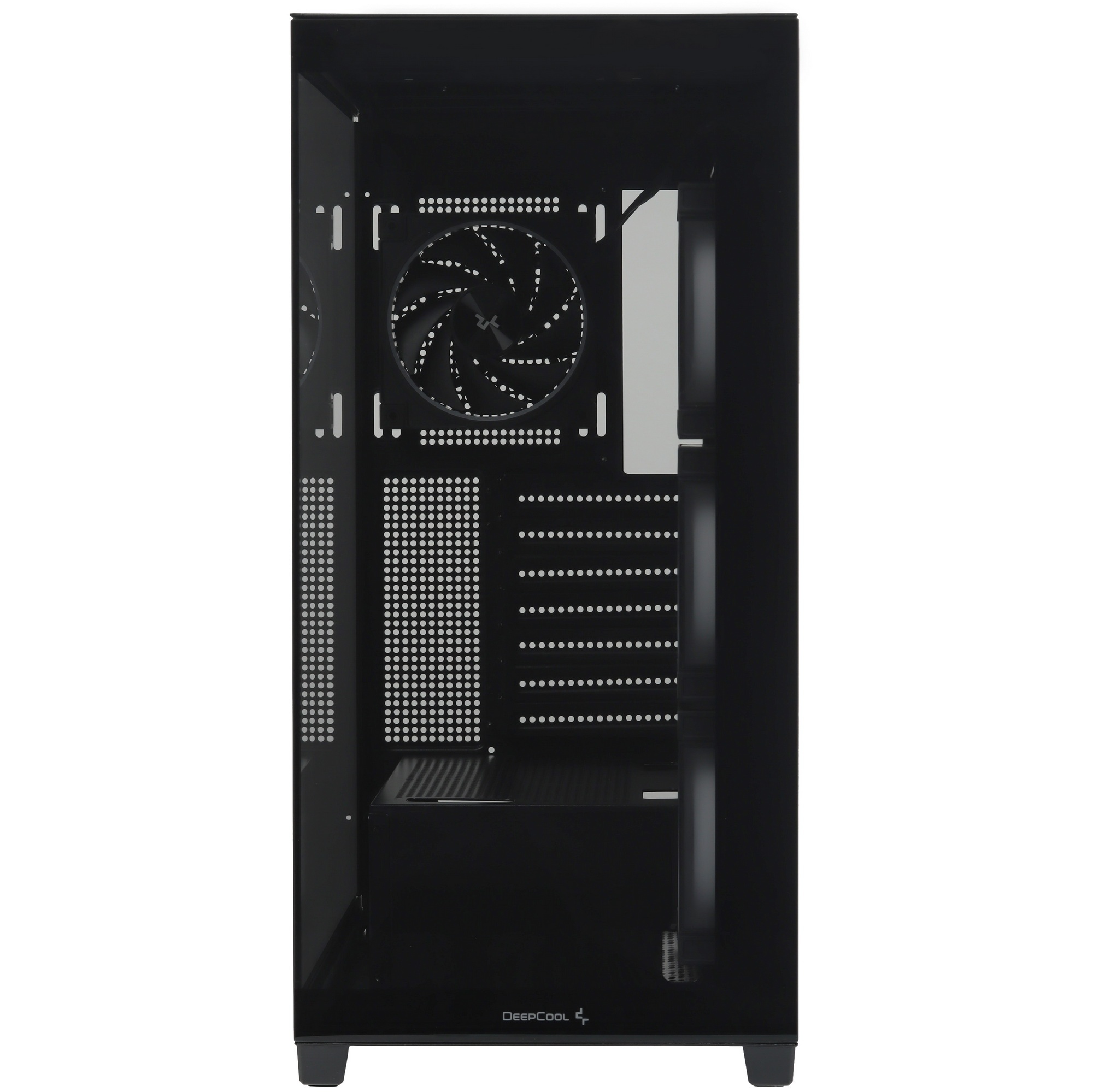 Компьютерный корпус Deepcool CG580 4F V2 без БП, боковое окно (панорама), 4x120mm ARGB PWM вентилято