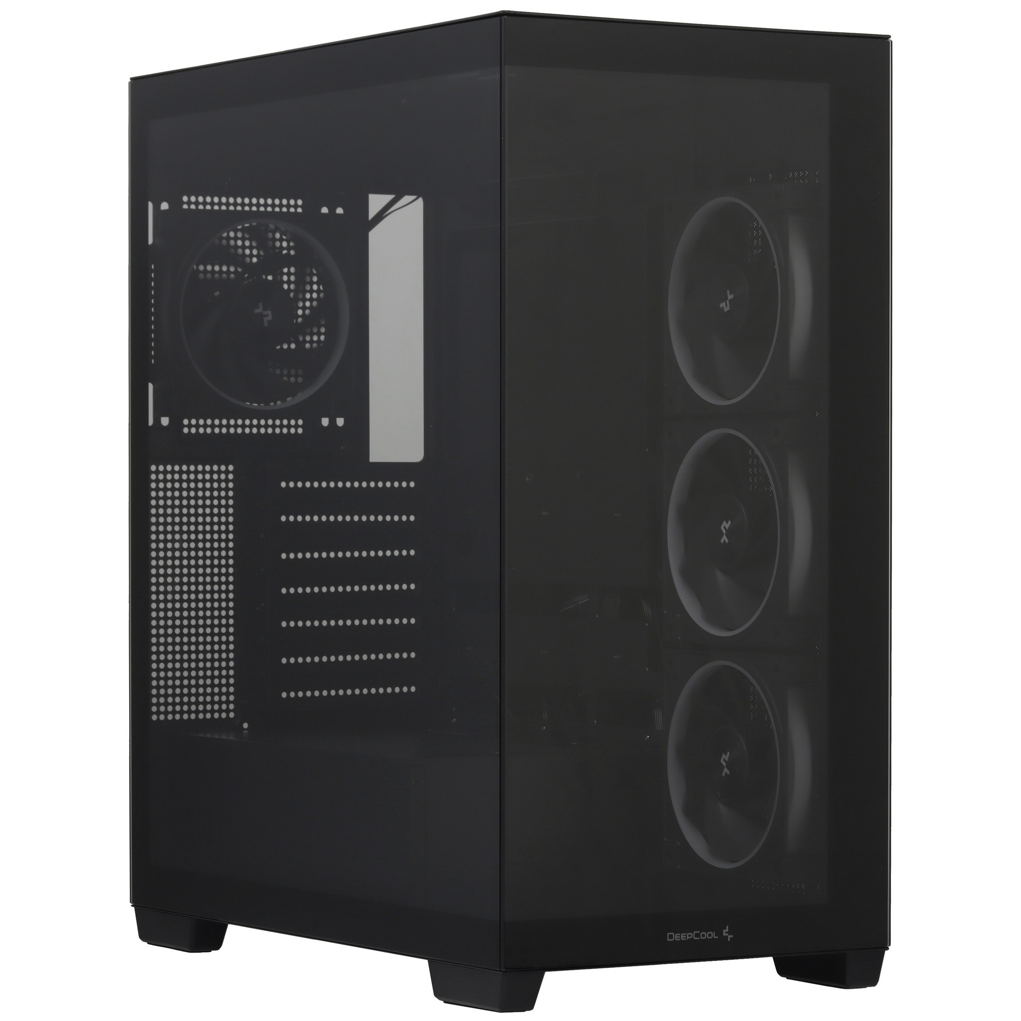 Компьютерный корпус Deepcool CG580 4F V2 без БП, боковое окно (панорама), 4x120mm ARGB PWM вентилято