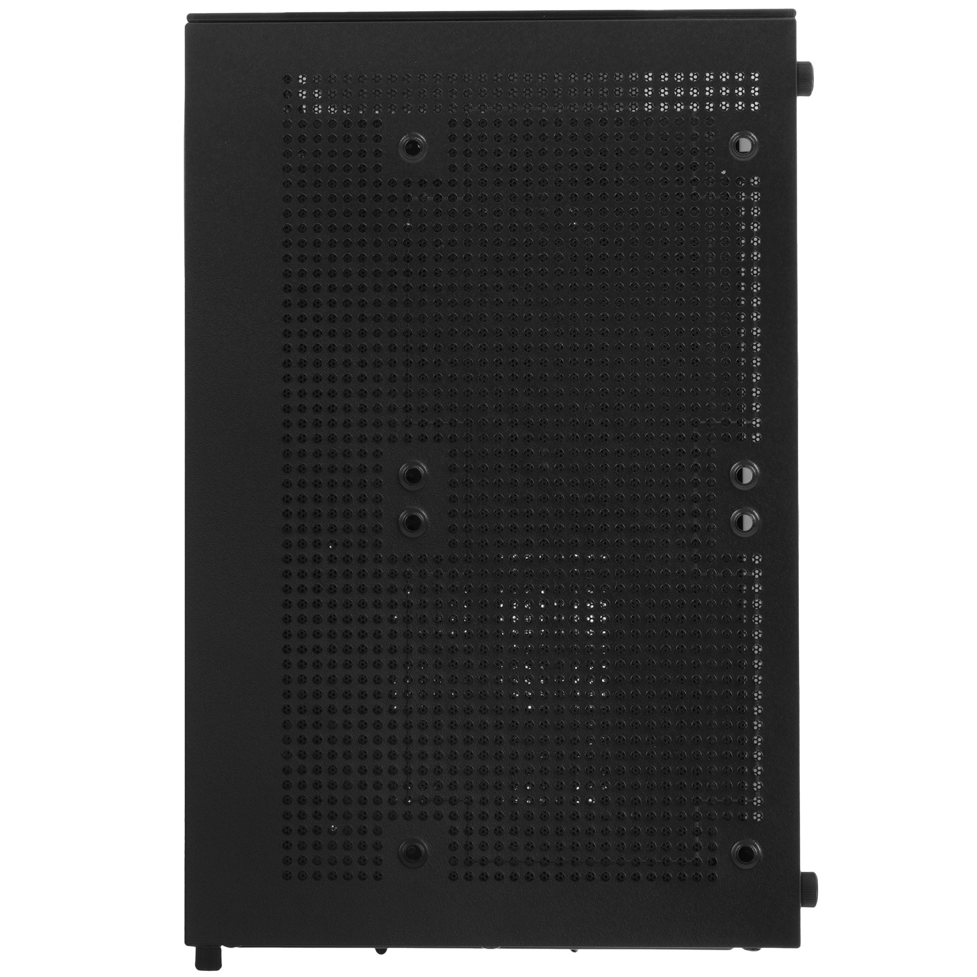 Компьютерный корпус Formula Crystal Z1CM черный без БП mATX 5x120mm 1xUSB3.0 audio bott PSU