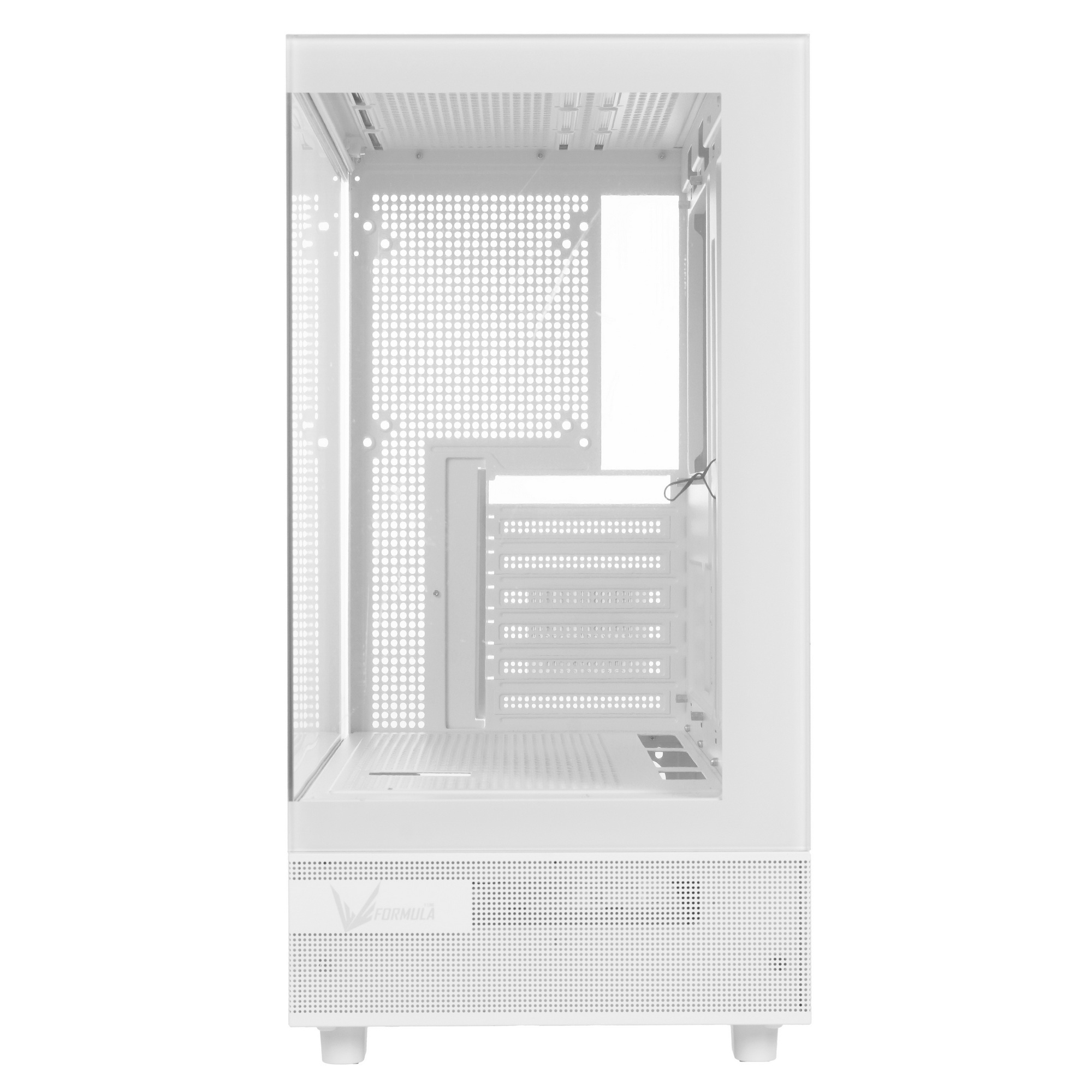 Компьютерный корпус Aerocool / Formula Crystal Z8 белый без БП ATX 9x120mm 7x140mm 1xUSB2.0 1xUSB3.0