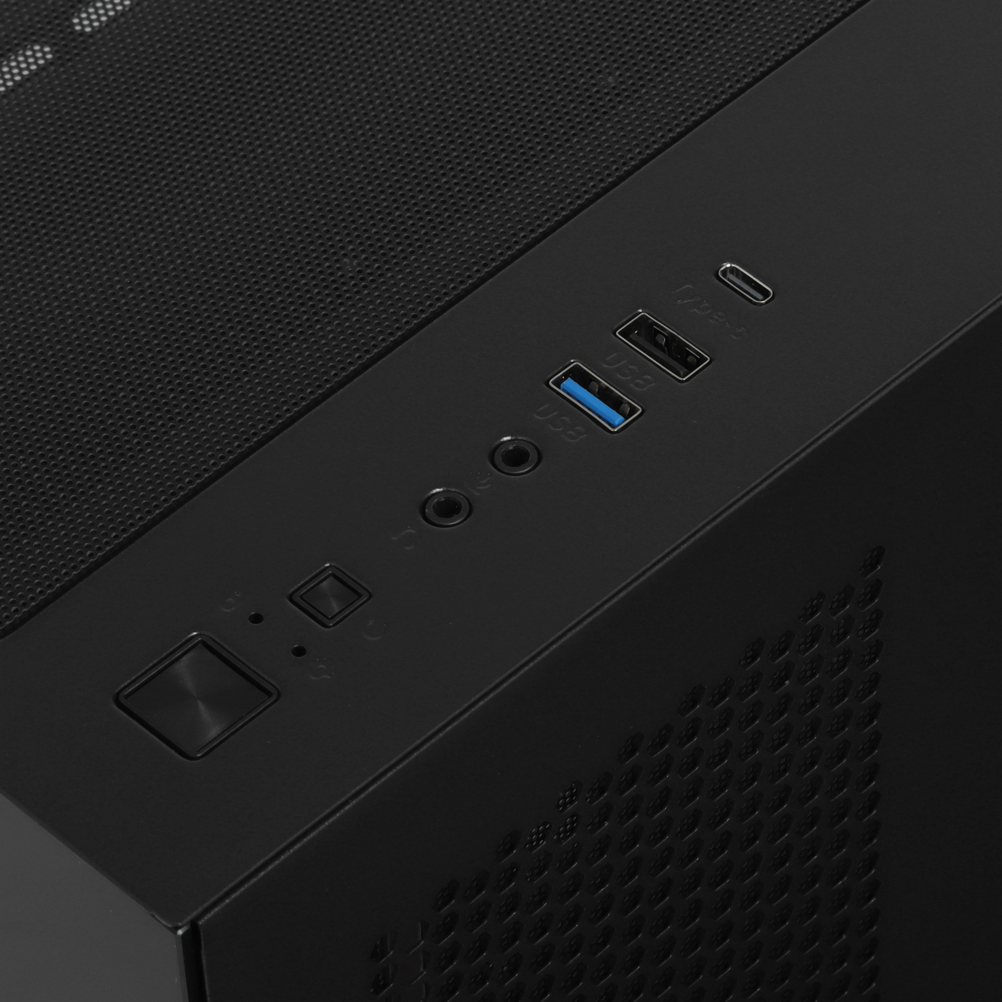 Компьютерный корпус Formula Crystal Z6M Floe черный без БП mATX 4x120mm 2xUSB3.0 audio bott PSU