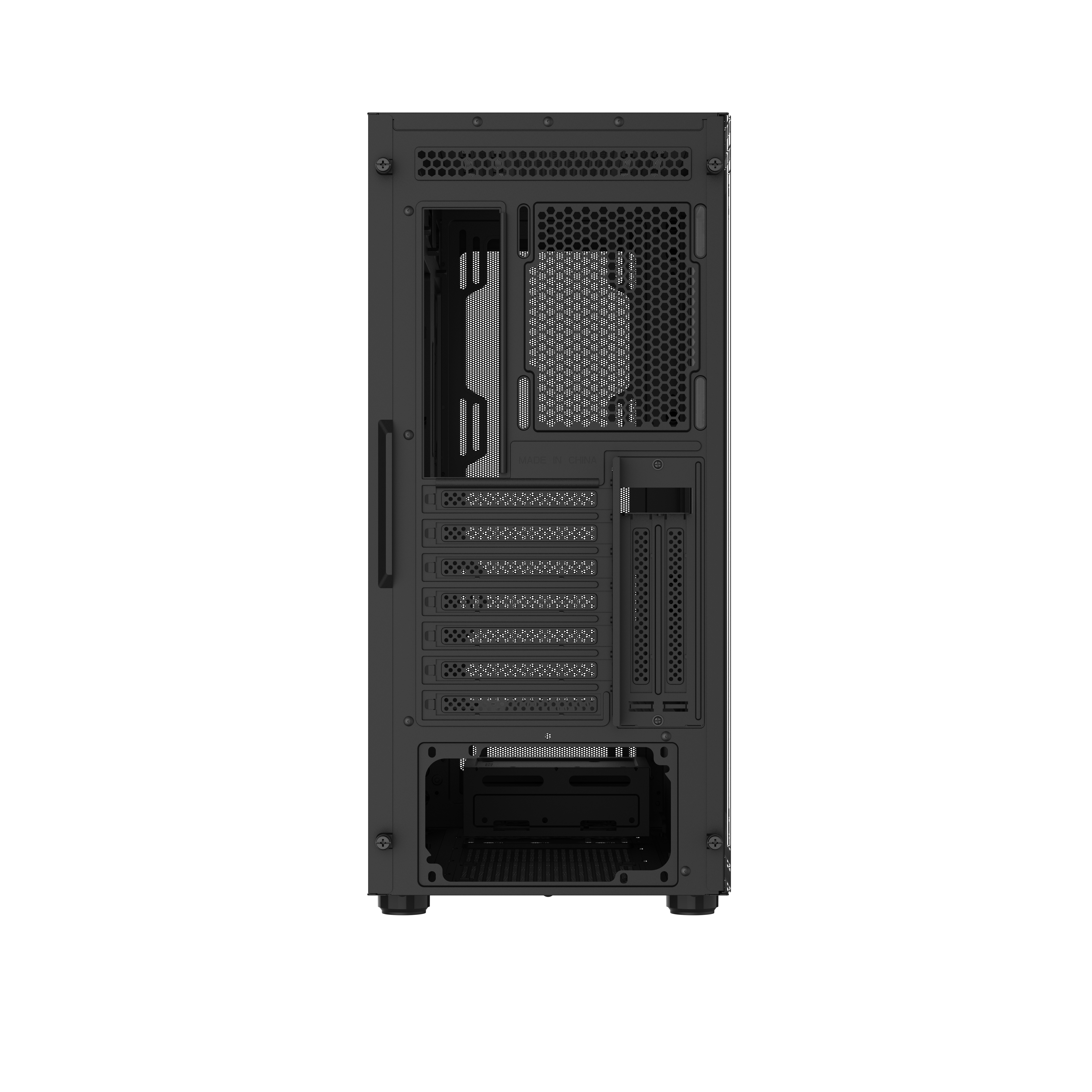 Корпус ПК без блока питания SAMA S40E Black, Midi-Tower, TG, no fans, 2xUSB 3.0 + 1xUSB 3.1 Type-C,