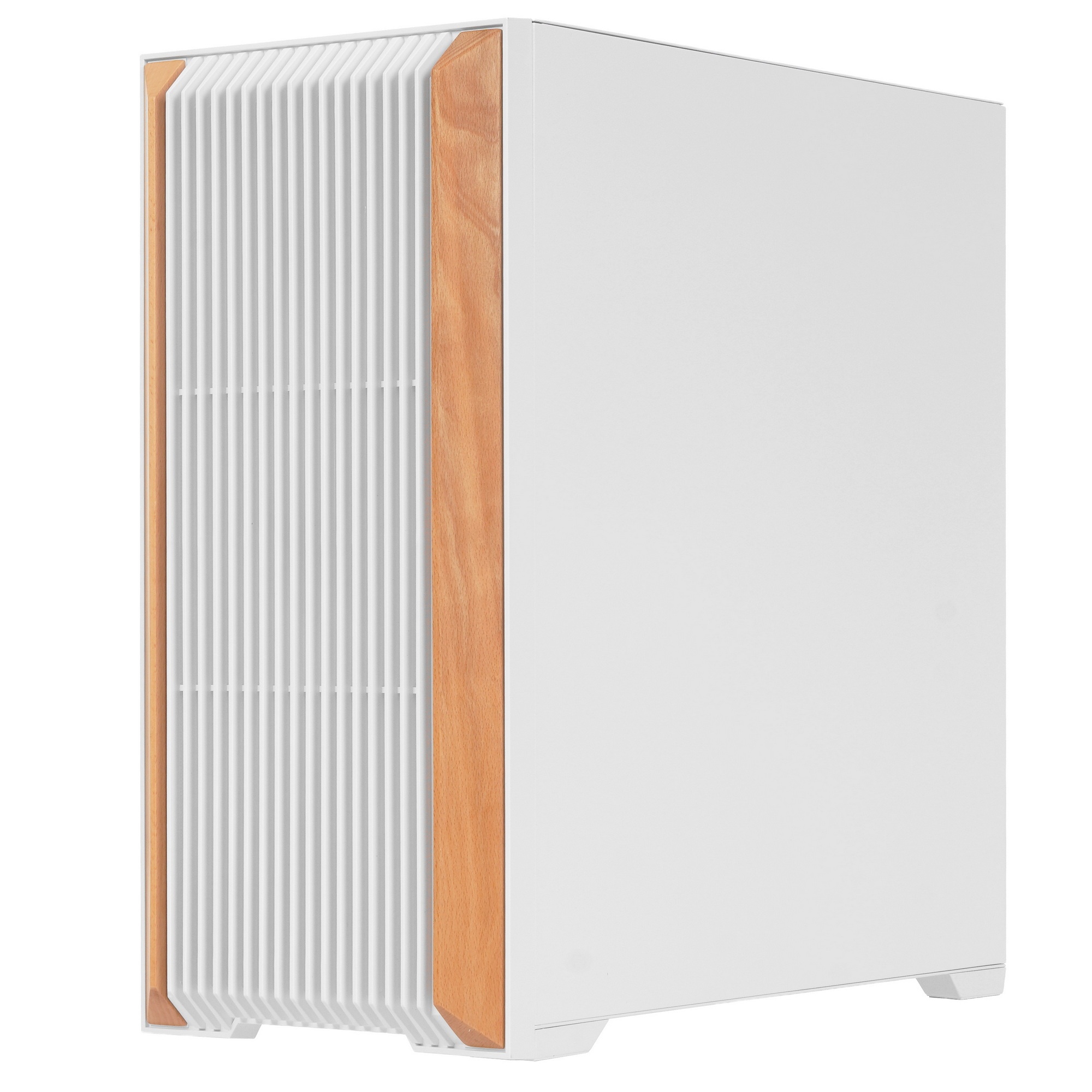 Корпус ПК без блока питания SAMA Z60 White, Midi-Tower, TG, 4x140mm ARGB, 2xUSB 3.0 + 1xUSB 3.1 Type