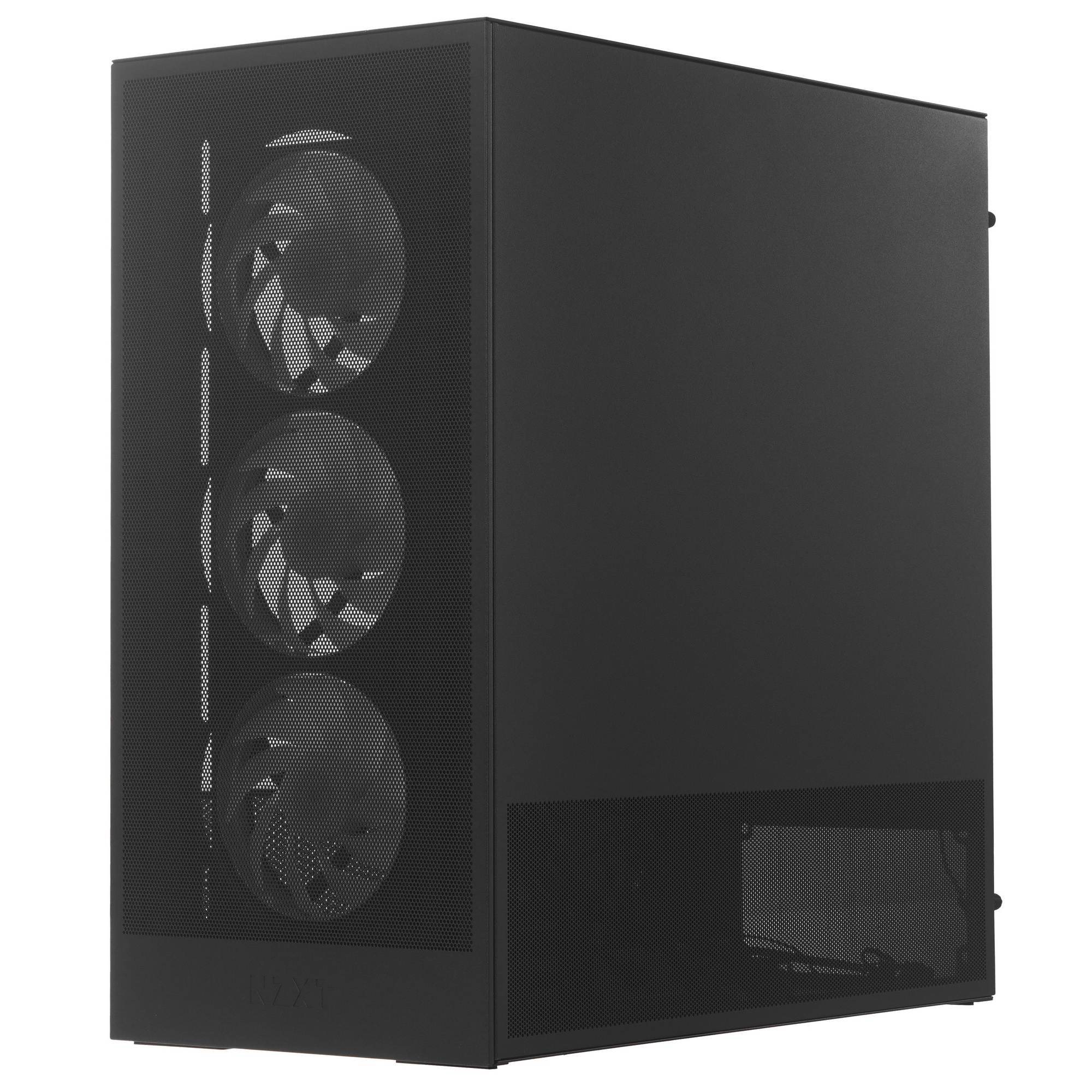 Корпус без блока питания/ Case NZXT H5 Flow RGB, Midi-Tower, TG, 3x120mm RGB + 1x120mm, 1xUSB-A 3.2