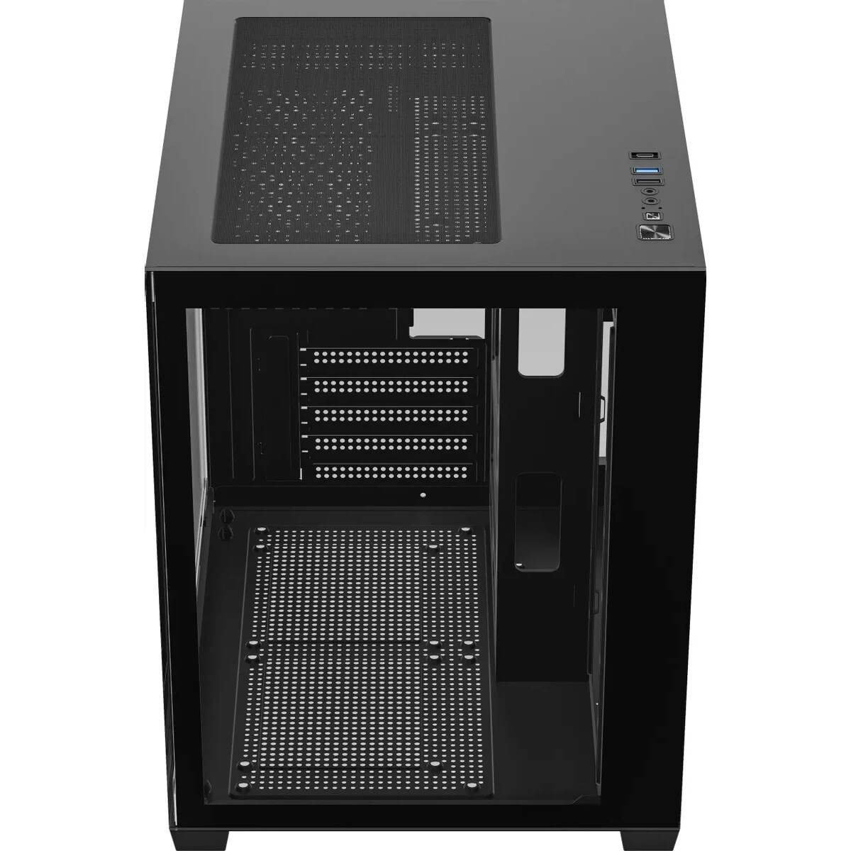 Корпус Accord ACC-285-02B черный без БП mATX 1x120mm 1xUSB2.0 1xUSB3.0 1xUSB3.1 audio
