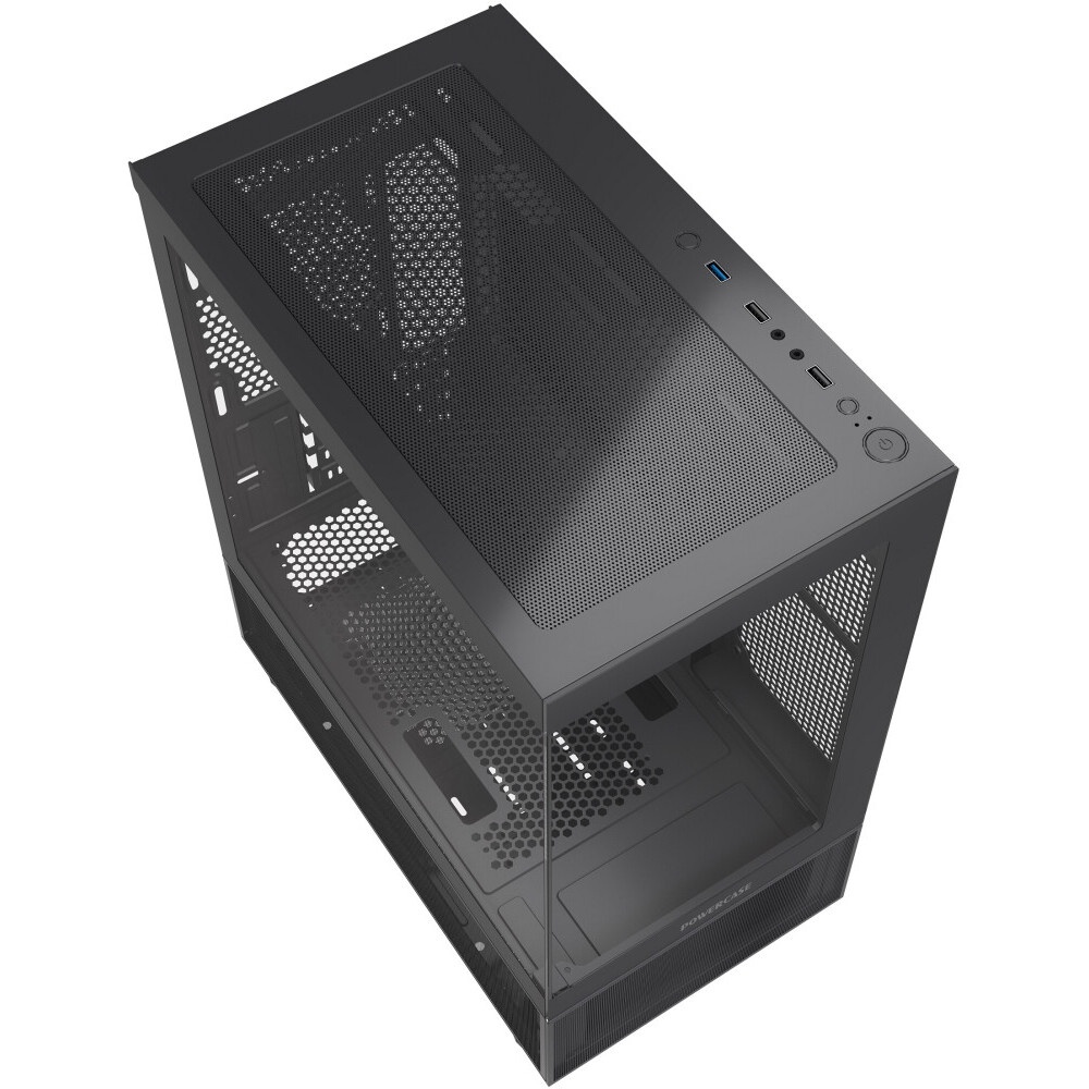 Корпус Accord ACC-285-02B черный без БП mATX 1x120mm 1xUSB2.0 1xUSB3.0 1xUSB3.1 audio