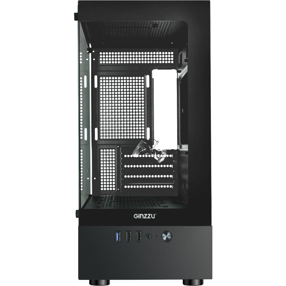 Корпус Accord ACC-285-02B черный без БП mATX 1x120mm 1xUSB2.0 1xUSB3.0 1xUSB3.1 audio