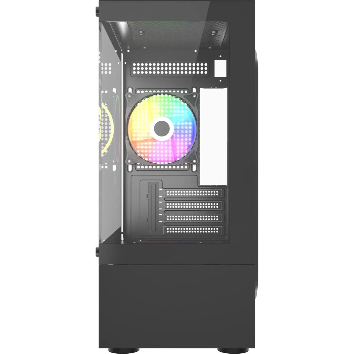 Корпус Accord ACC-285-02B черный без БП mATX 1x120mm 1xUSB2.0 1xUSB3.0 1xUSB3.1 audio