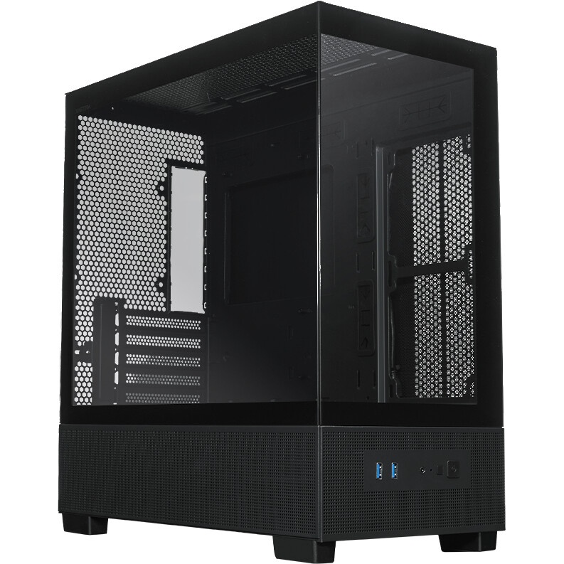 Корпус Accord ACC-285-02B черный без БП mATX 1x120mm 1xUSB2.0 1xUSB3.0 1xUSB3.1 audio