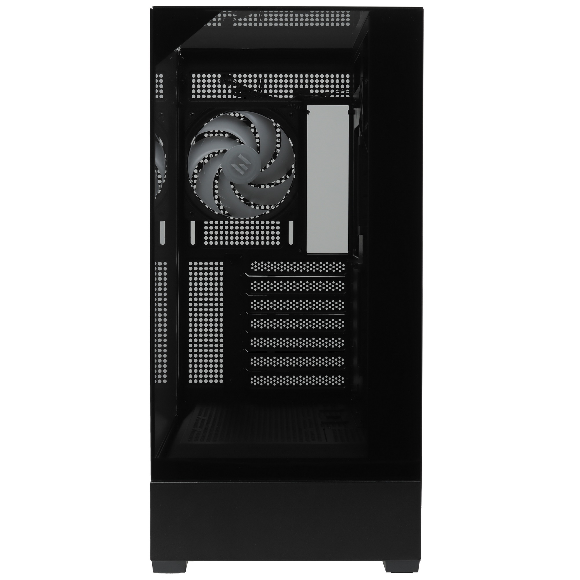 Компьютерный корпус ZALMAN P40 Prism Plus, ATX, BLACK, WINDOW, 3xCombo (3.5'' or 2.5"), 1xUSB TYPE-C