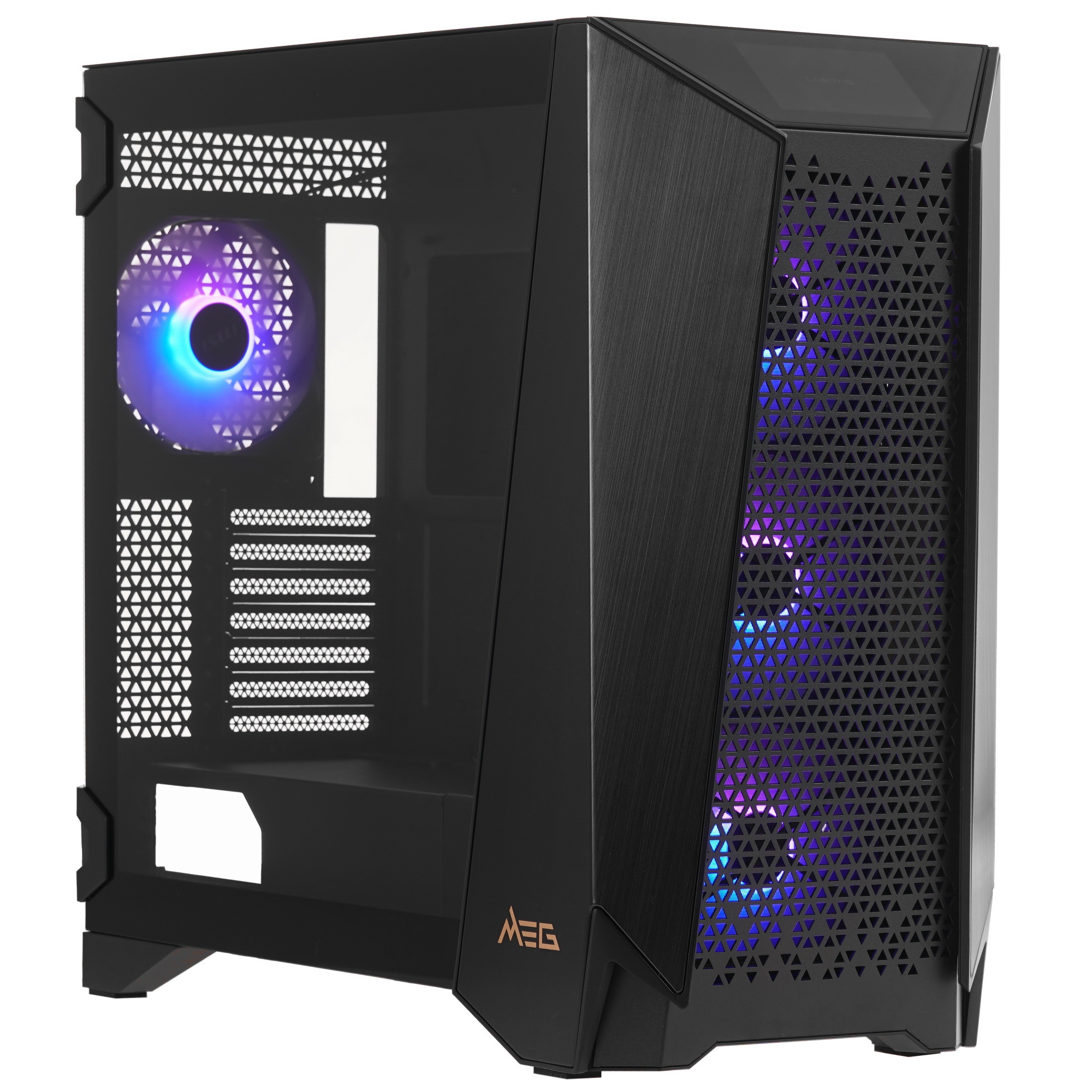Компьютерный корпус MSI MEG PROSPECT 700R Mid-Tower, E-ATX, 2xUSB 3.2, 1xUSB-C, Audio I/O, 4x140 ARG