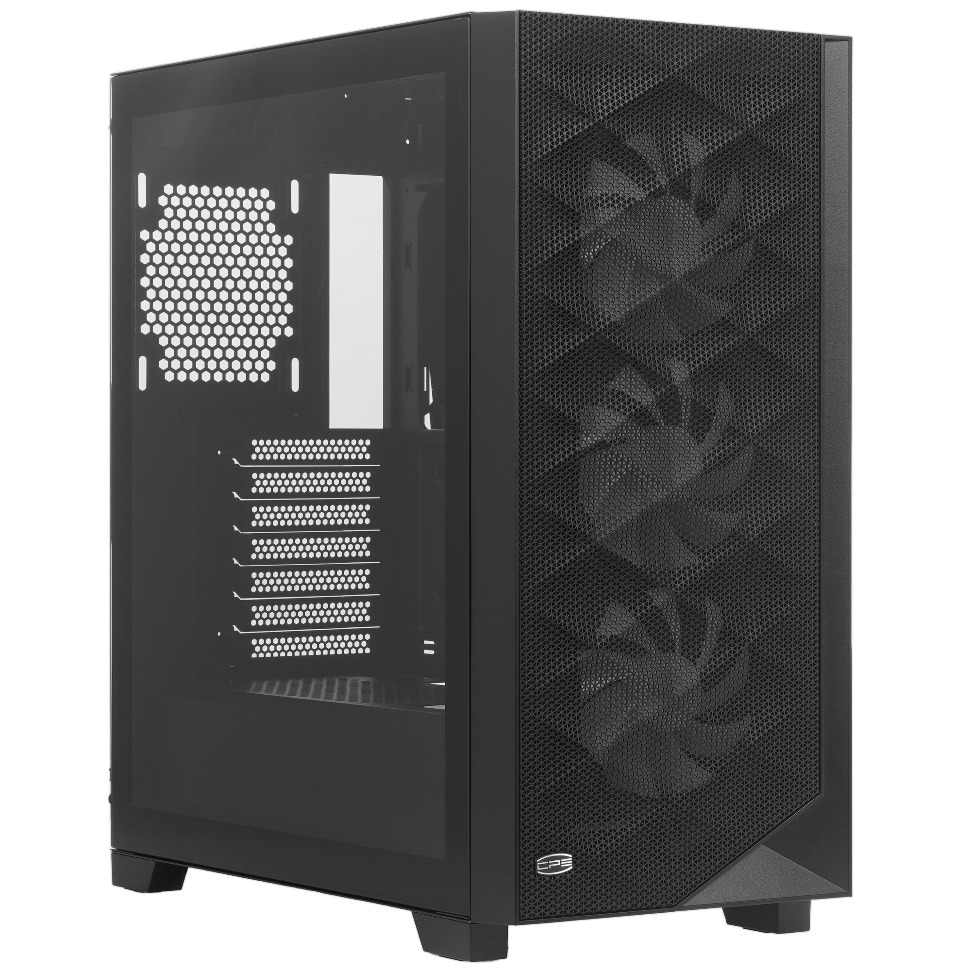 Компьютерный корпус PcCooler C3D510 BK ARGB черный без БП ATX 3x120mm 2xUSB3.0 1xUSB3.1 audio bott P