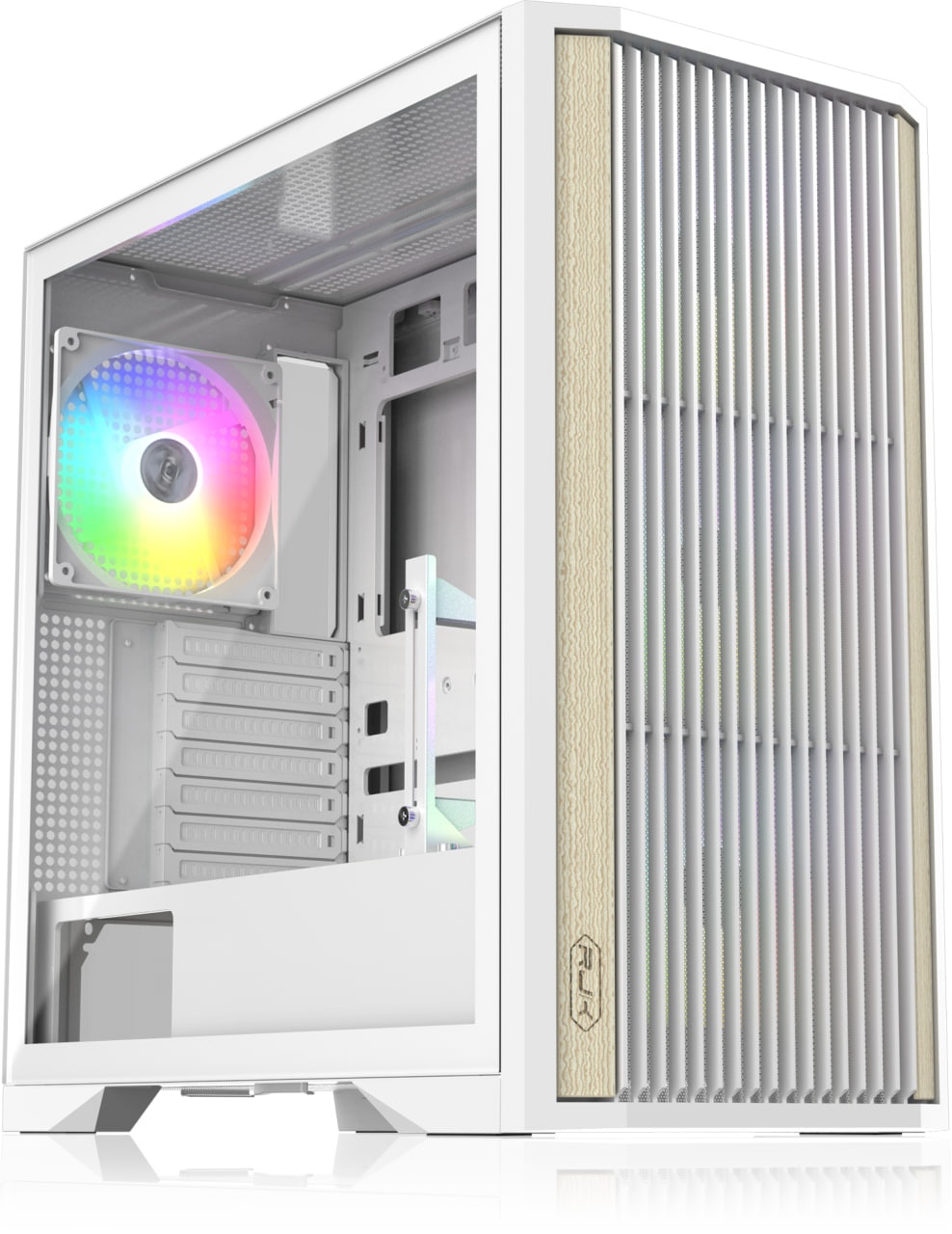 Компьютерный корпус без блока питания/ Case Raijintek AGOS MAX-MS4, Midi-Tower, TG, 4x140mm ARGB, 2x