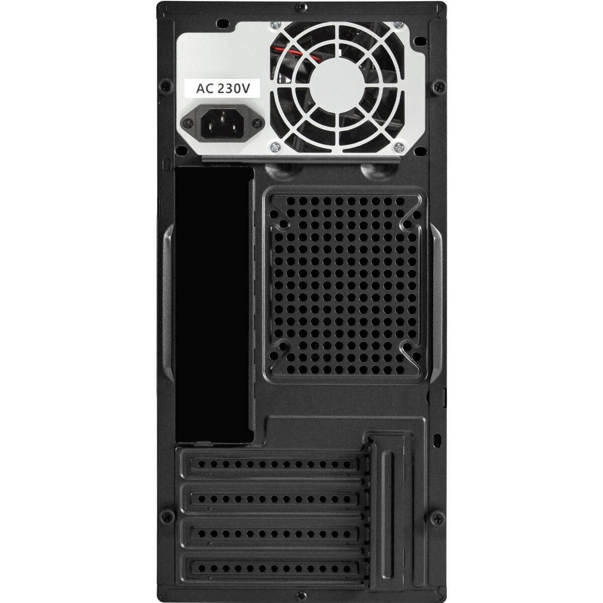 Корпус Minitower ExeGate BAA-303MU-AA500 (mATX, БП AA500 с вент. 8см, 2*USB+1*USB3.0, HD Audio, черн