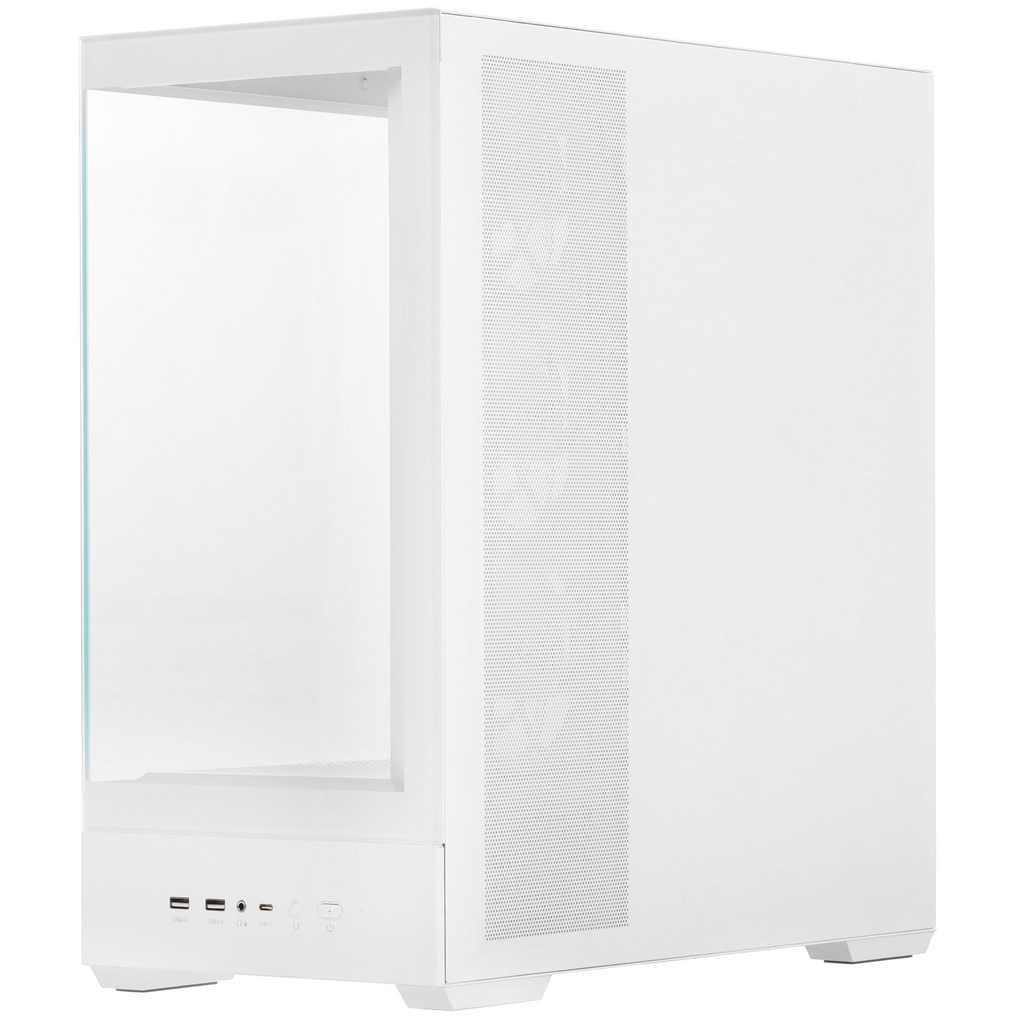 Компьютерный корпус ZALMAN P40 DS, ATX, белый, WINDOW, 9.1-inch LCD screen, 2xCombo(2.5” or 3.5”), 1