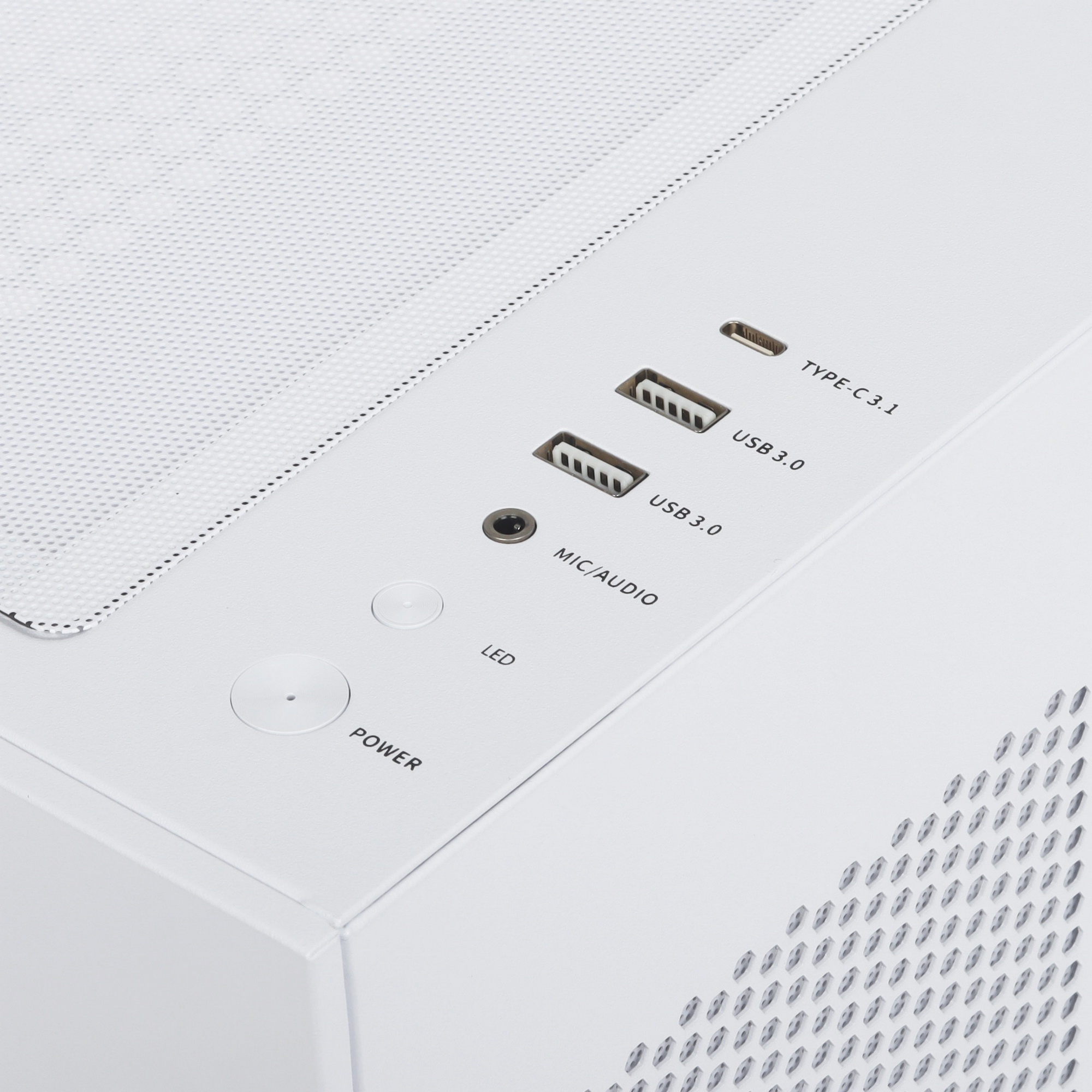 Корпус без блока питания/ Case PCCooler C3T500 ARGB WH, Midi-Tower, TG, 6x120mm ARGB, 1xUSB-C 3.1 +