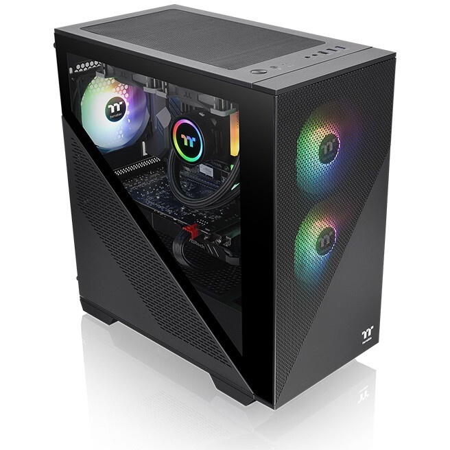 Корпус Thermaltake The Tower 300 серый, Micro-Tower, без БП, CA-1Y4-00SIWN-00