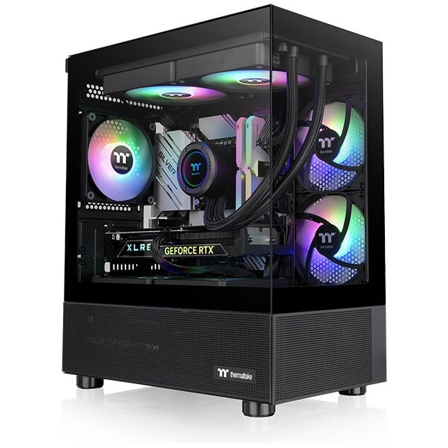 Корпус Thermaltake The Tower 300 серый, Micro-Tower, без БП, CA-1Y4-00SIWN-00