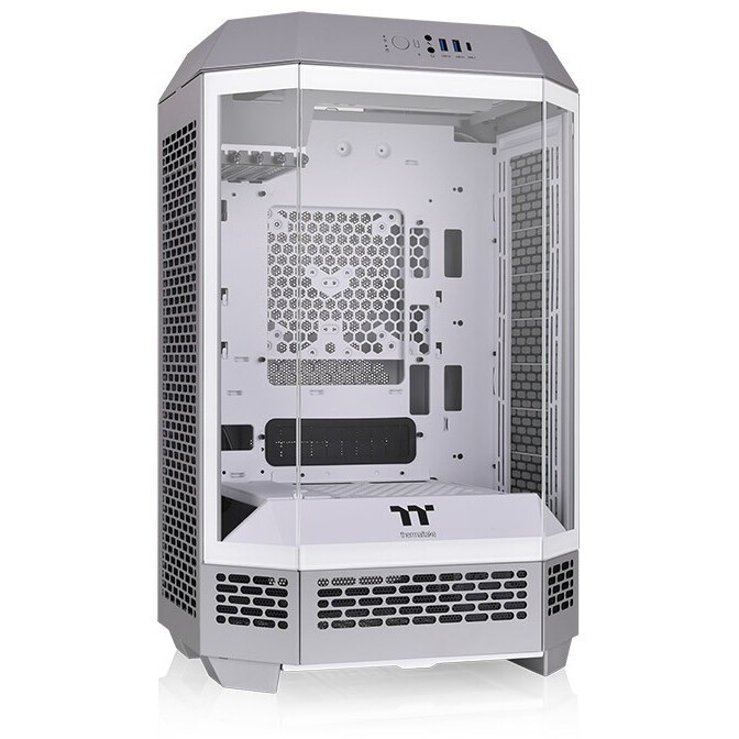 Корпус Thermaltake The Tower 300 серый, Micro-Tower, без БП, CA-1Y4-00SIWN-00
