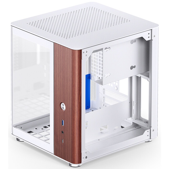 Корпус Thermaltake The Tower 300 серый, Micro-Tower, без БП, CA-1Y4-00SIWN-00